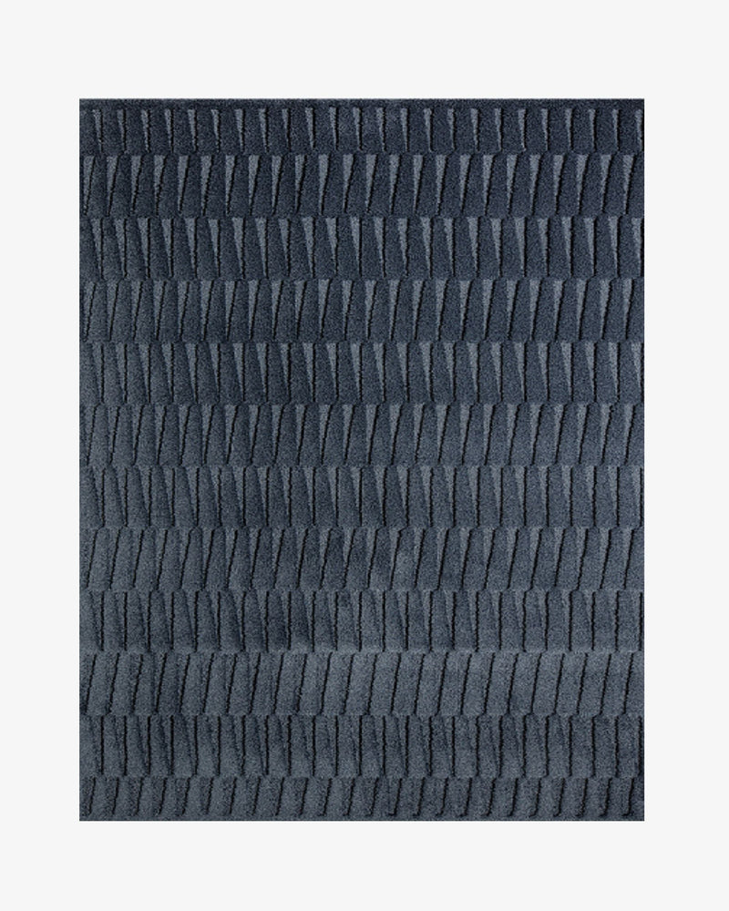 Teal Wool Rug