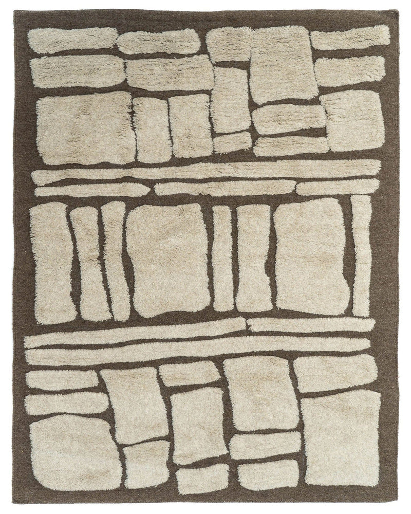 Burnt Sienna Wool Rug