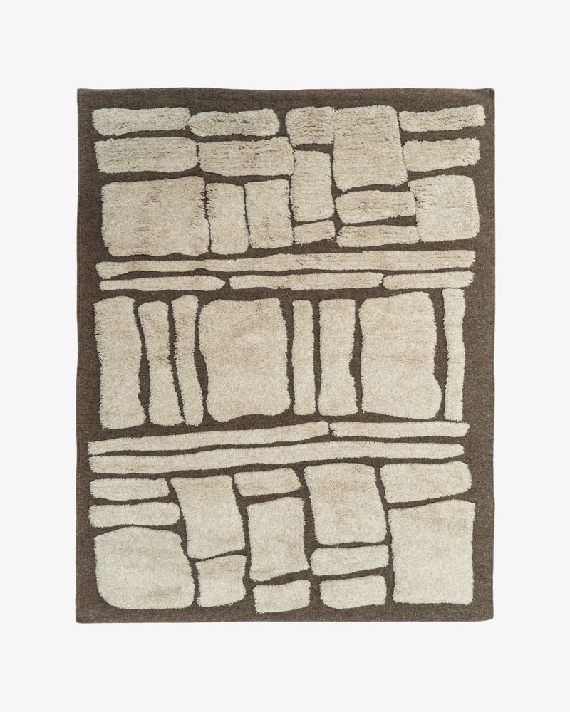 Burnt Sienna Wool Rug