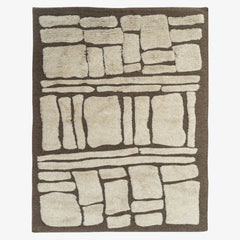 Burnt Sienna Wool Rug