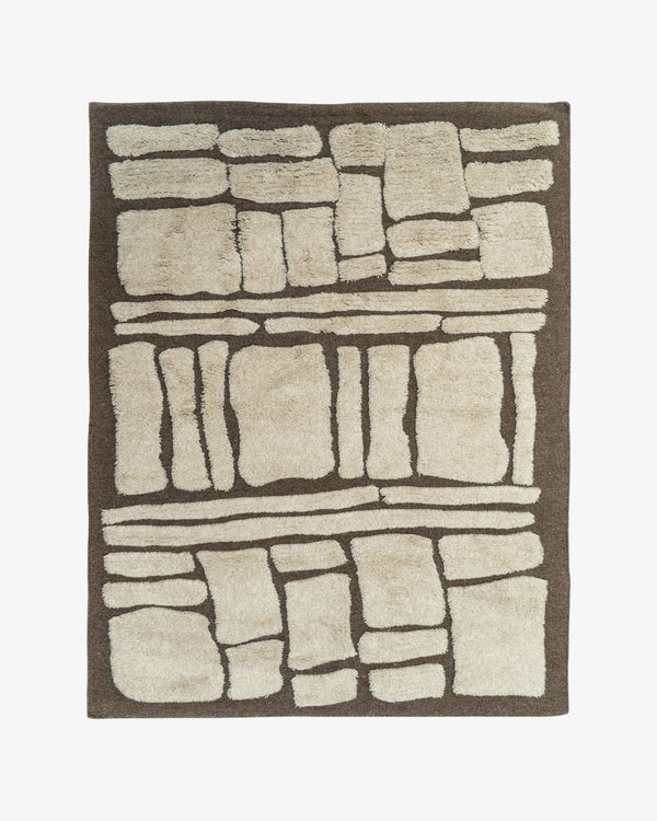 Burnt Sienna Wool Rug