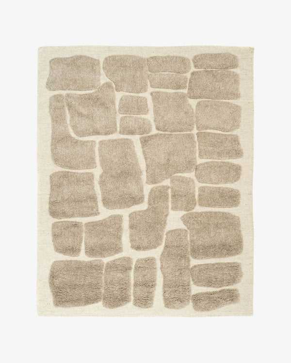 Mould Cast Wool Rug