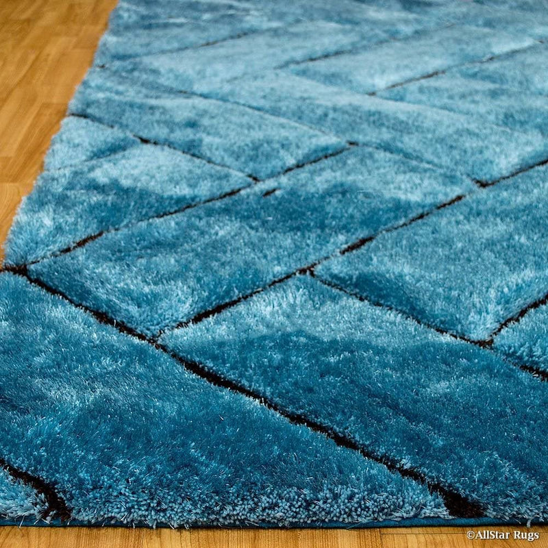 Teal Chevron Carpetify