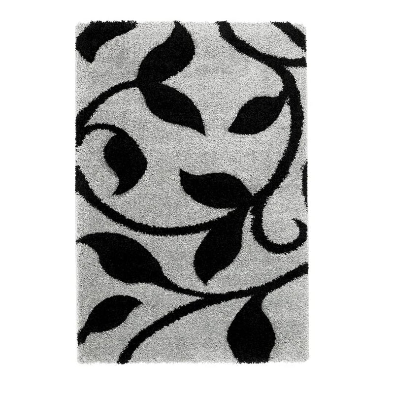 Botanical Grey Rug Carpetify