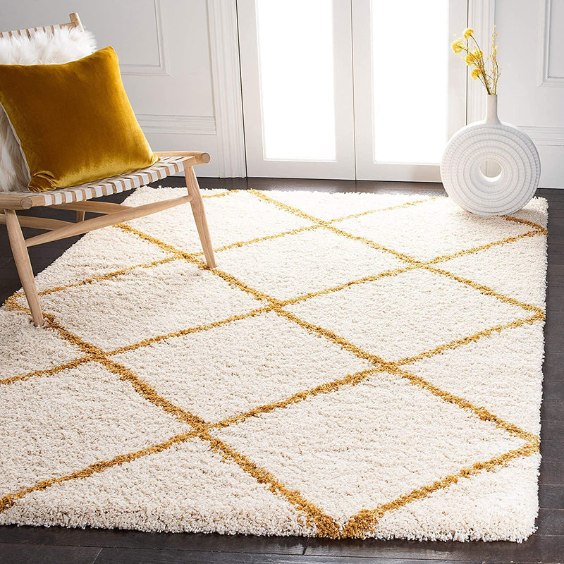 Trellis Ivory/Gold Carpetify