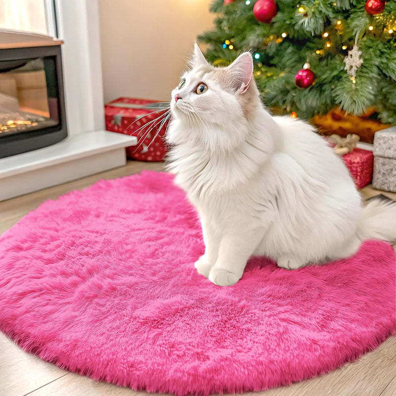 Baby Pink Round Carpetify