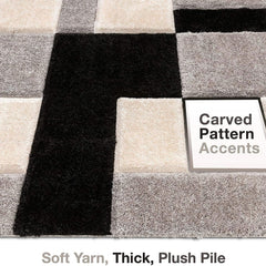 Monochrome Mosaic Carpetify