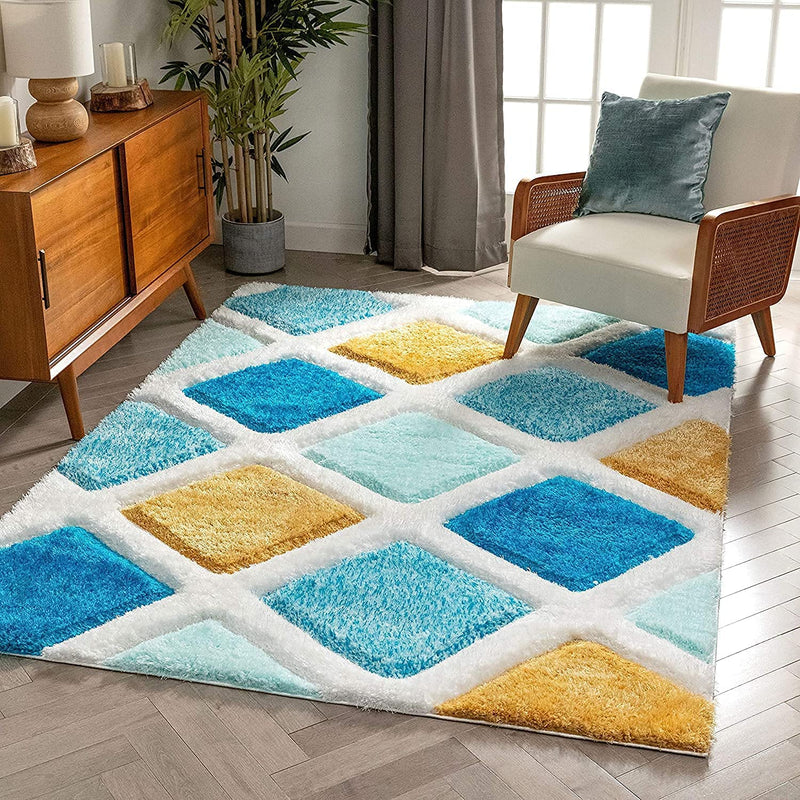 Azure Mosaic Carpetify
