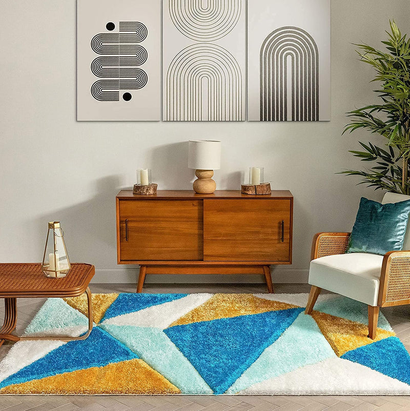 Turquoise Prism Carpetify