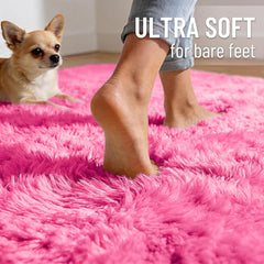 Baby Pink Round Carpetify