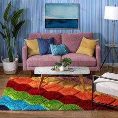 Sunset Honeycomb Carpetify
