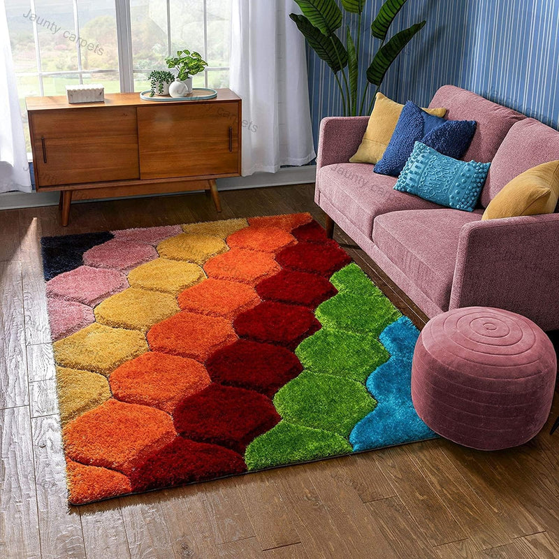 Sunset Honeycomb Carpetify