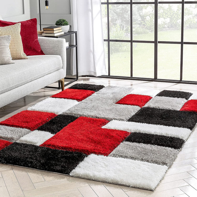 Crimson Block Carpetify