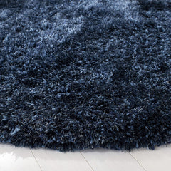 Blue Plain Polyster Carpetify