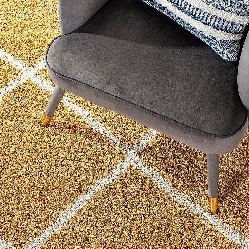Mustard Trellis Carpetify