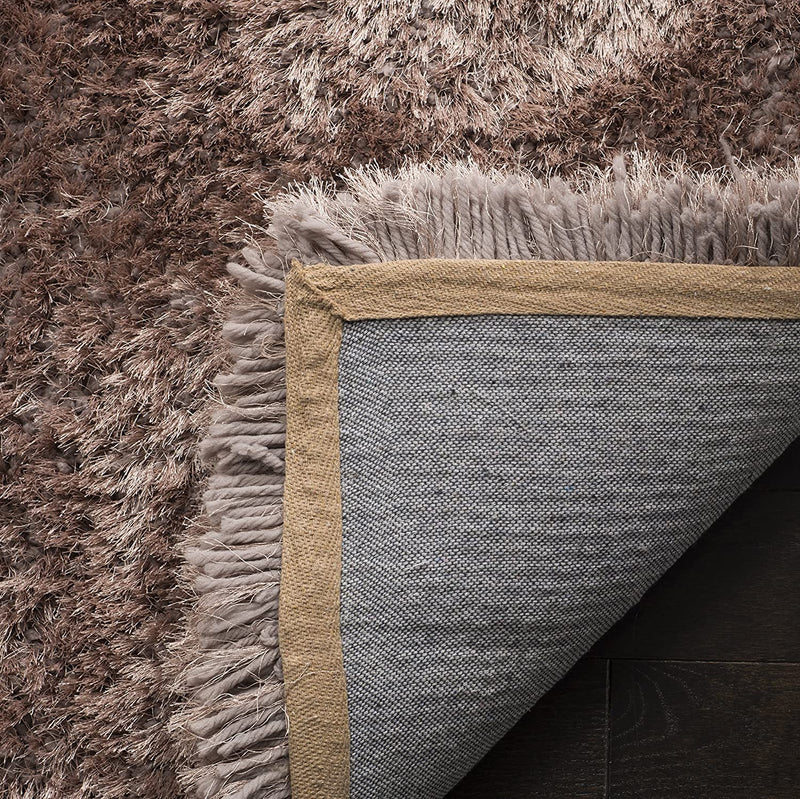 Brown Plain Polyster Carpetify