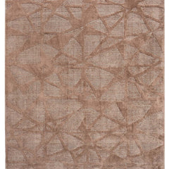 Sepia Wool & Silk Rug