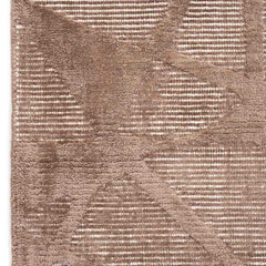 Sepia Wool & Silk Rug