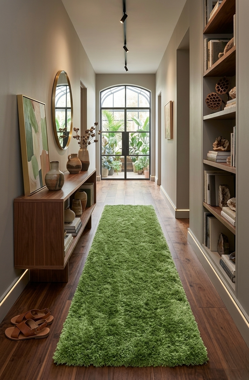 Polyester Grass Green Carpetify