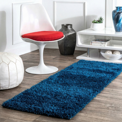 Polyester Ocean Blue Carpetify