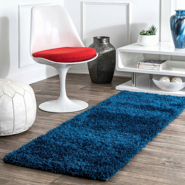 Polyester Ocean Blue Carpetify