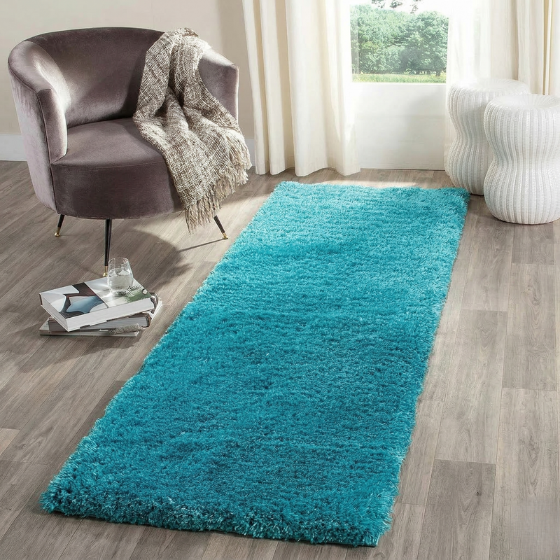 Polyester Turquoise Carpetify
