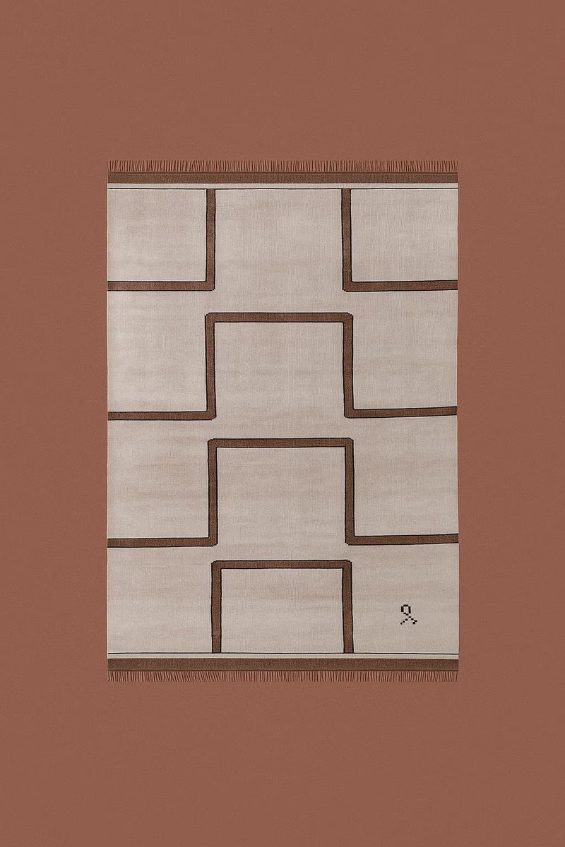 Hand Knotted Wool Rug