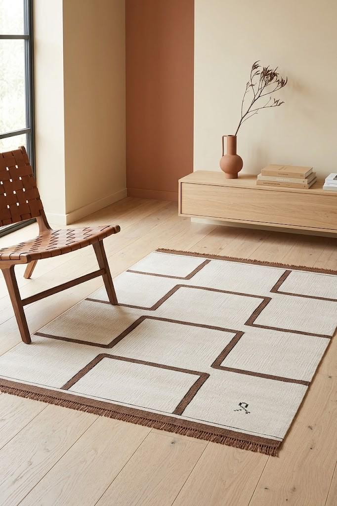 Hand Knotted Wool Rug