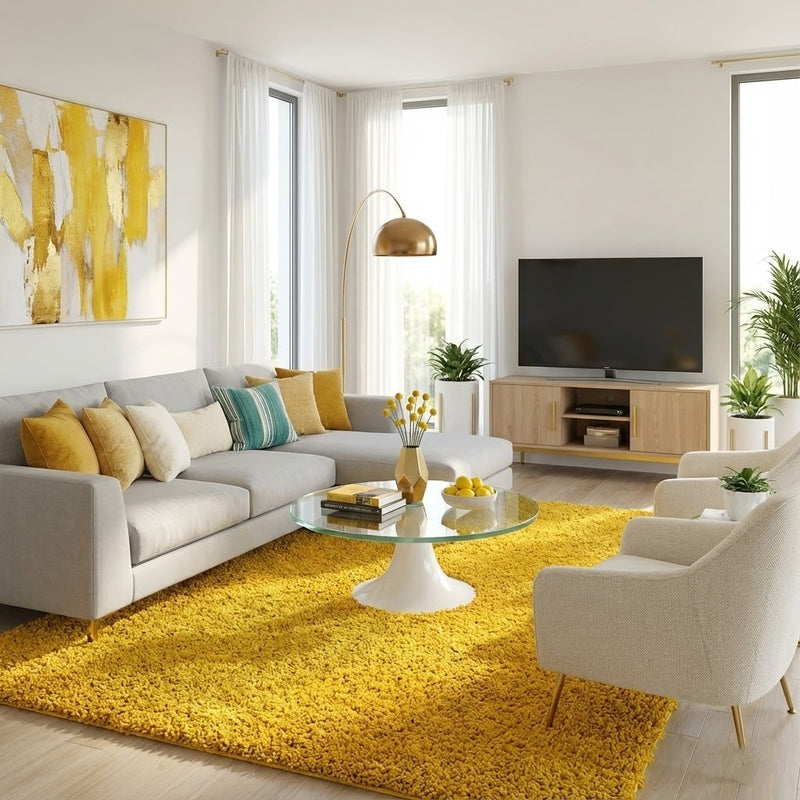 Mustard Yellow Carpetify