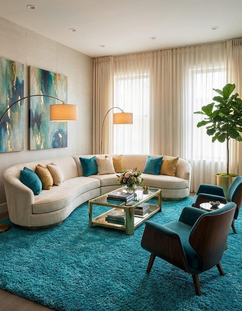 Turquoise Carpetify